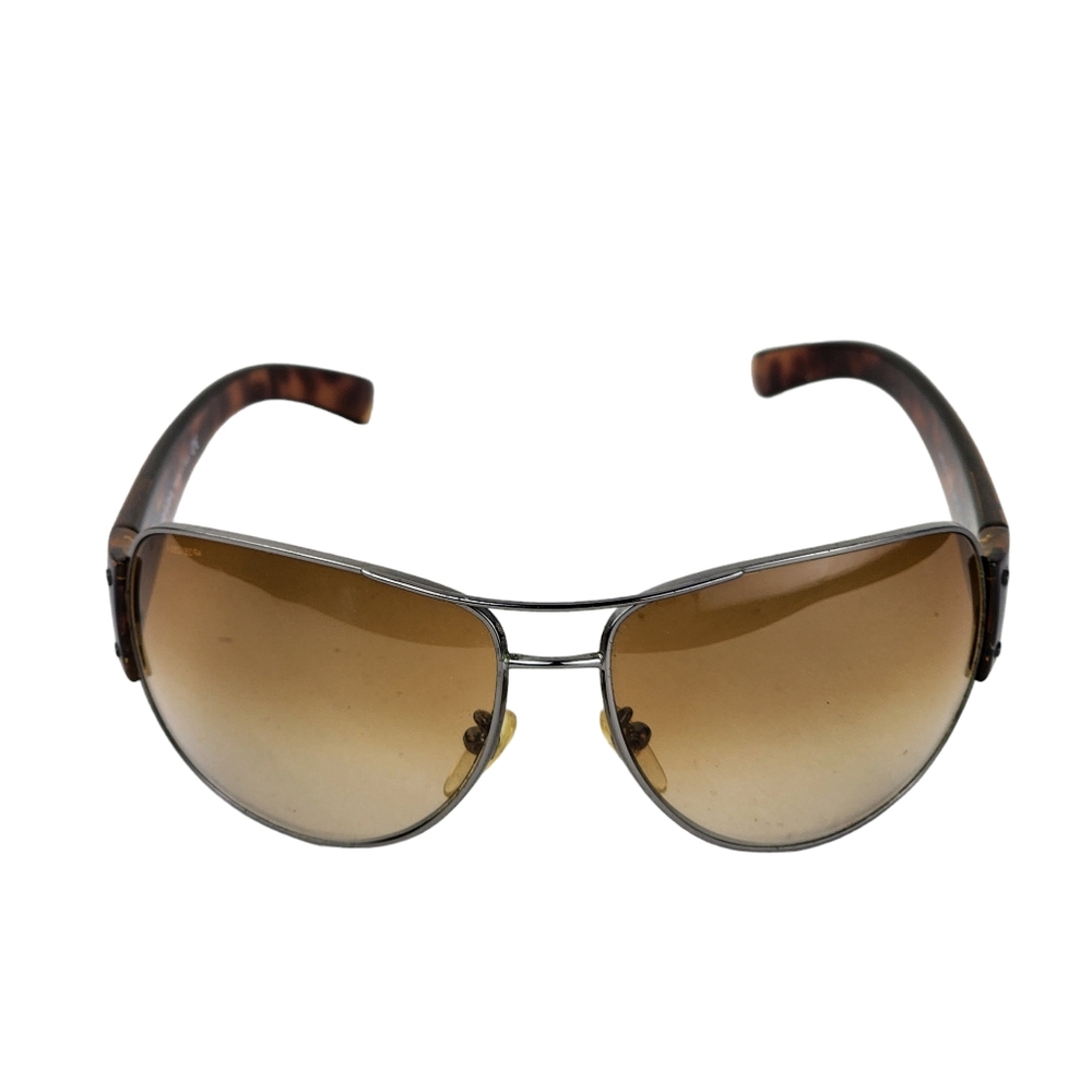 Prada Tortoise Shell Brown Designer Sunglasses Sp… - image 1